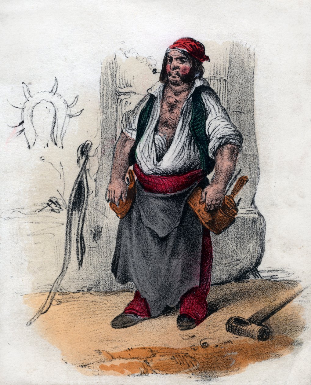 Handelsmand, 1800-tallet af Unbekannt
