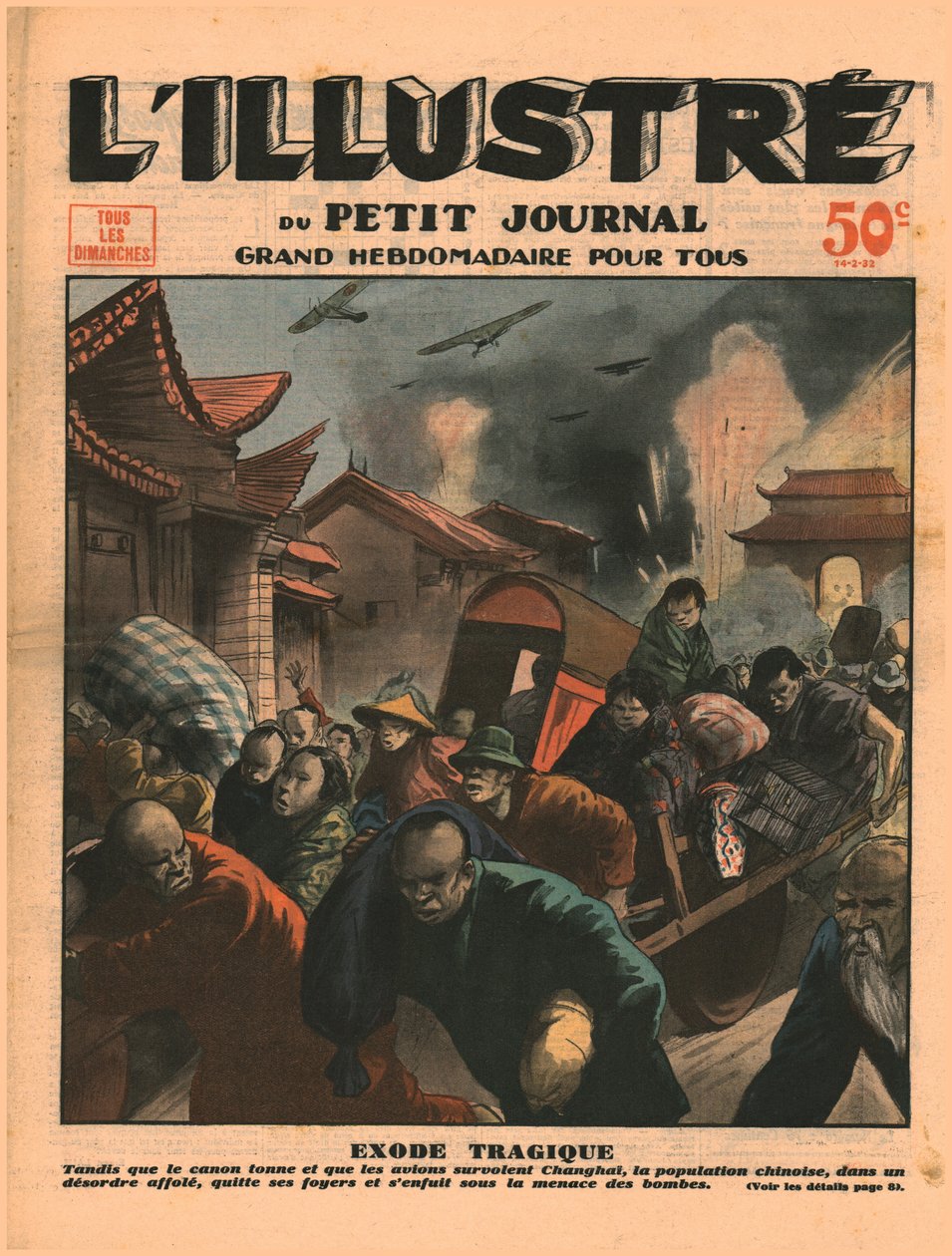 Tragisk udvandring, 1932. af Unbekannt