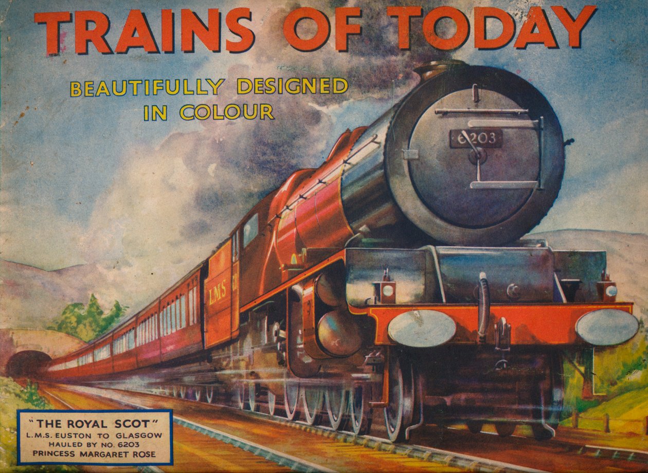 Dagens tog: The Royal Scot, L.M.S. Euston til Glasgow, 1940 af Unbekannt