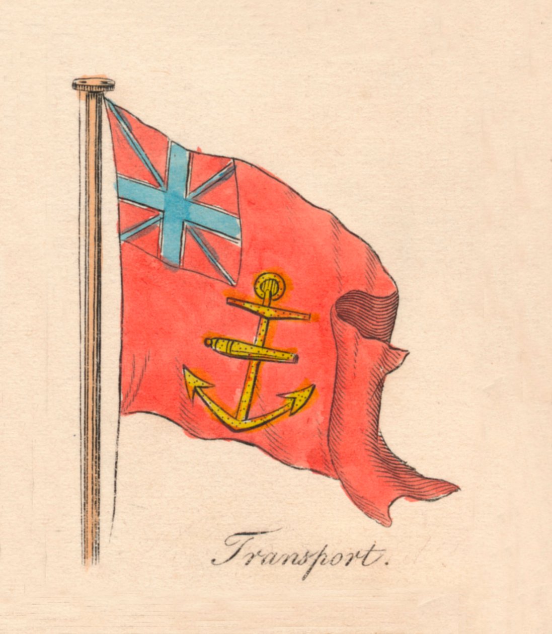 Transport, 1838 af Unbekannt