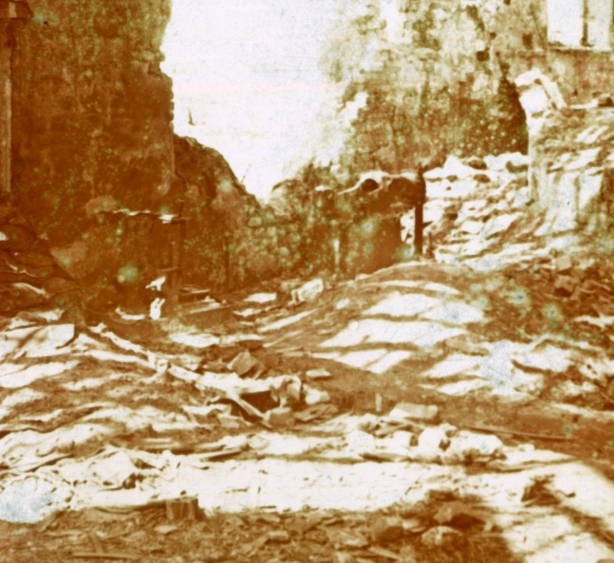 Skyttegrave, Pervijze, Flandern, Belgien, c1914-c1918 af Unbekannt