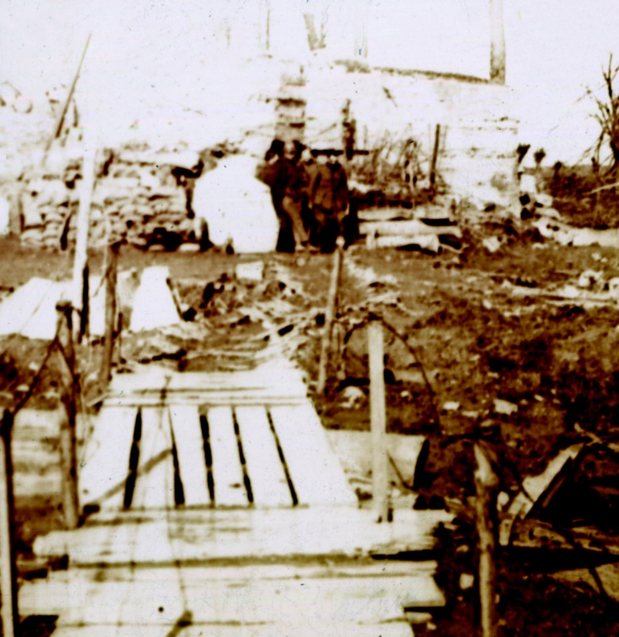 Skyttegrave, c1914-c1918 af Unbekannt