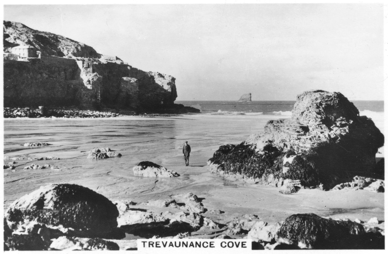 Trevaunance Cove, Cornwall Coast, 1937 af Unbekannt