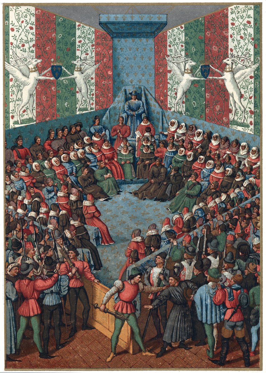 Retssag mod Jean II, hertug af Alencon, 1458 af Unbekannt