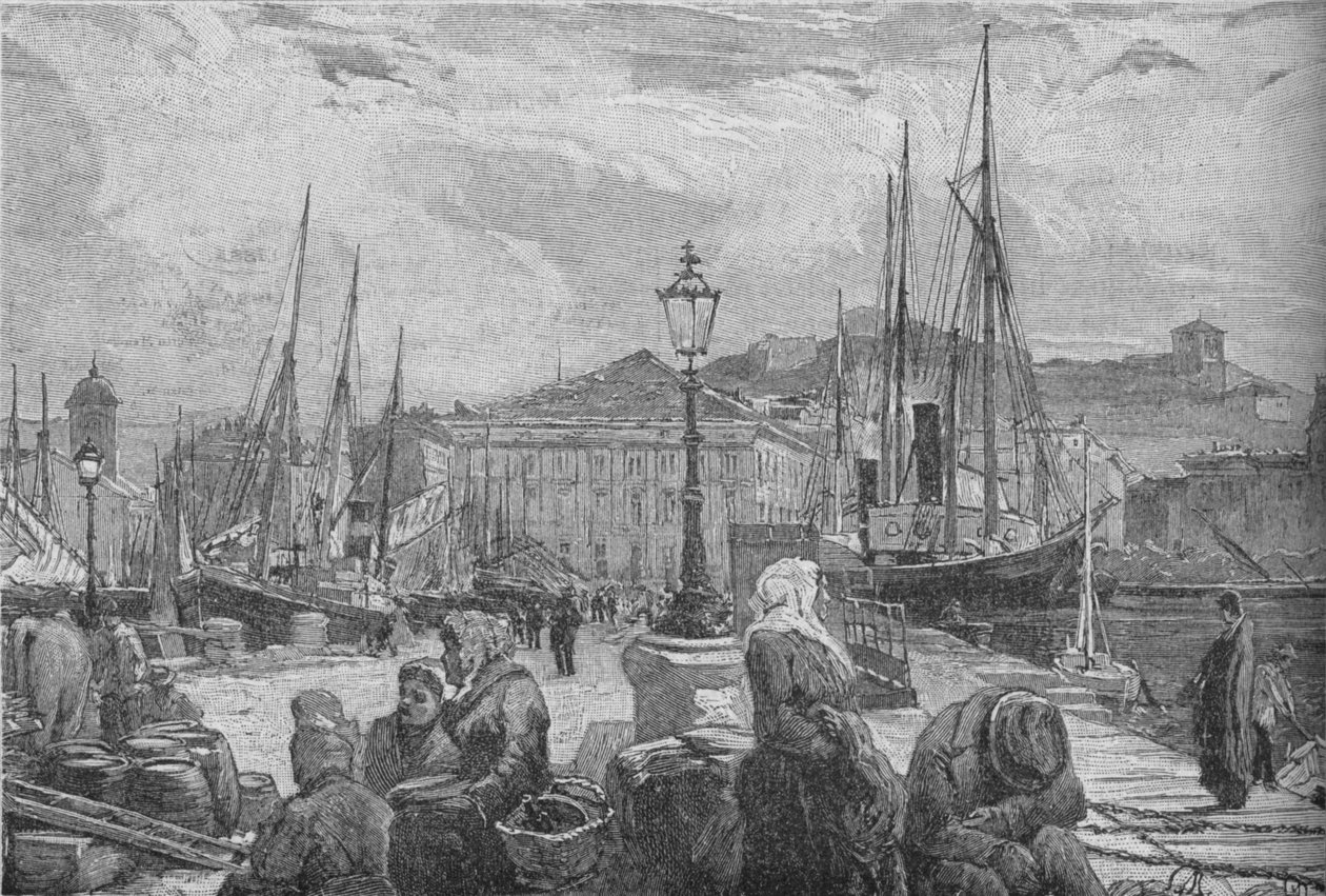 Trieste Havn, 1902 af Unbekannt