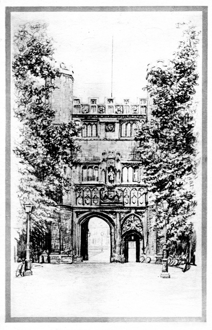 Trinity College, Cambridge, begyndelsen af det 20. århundrede af Unbekannt