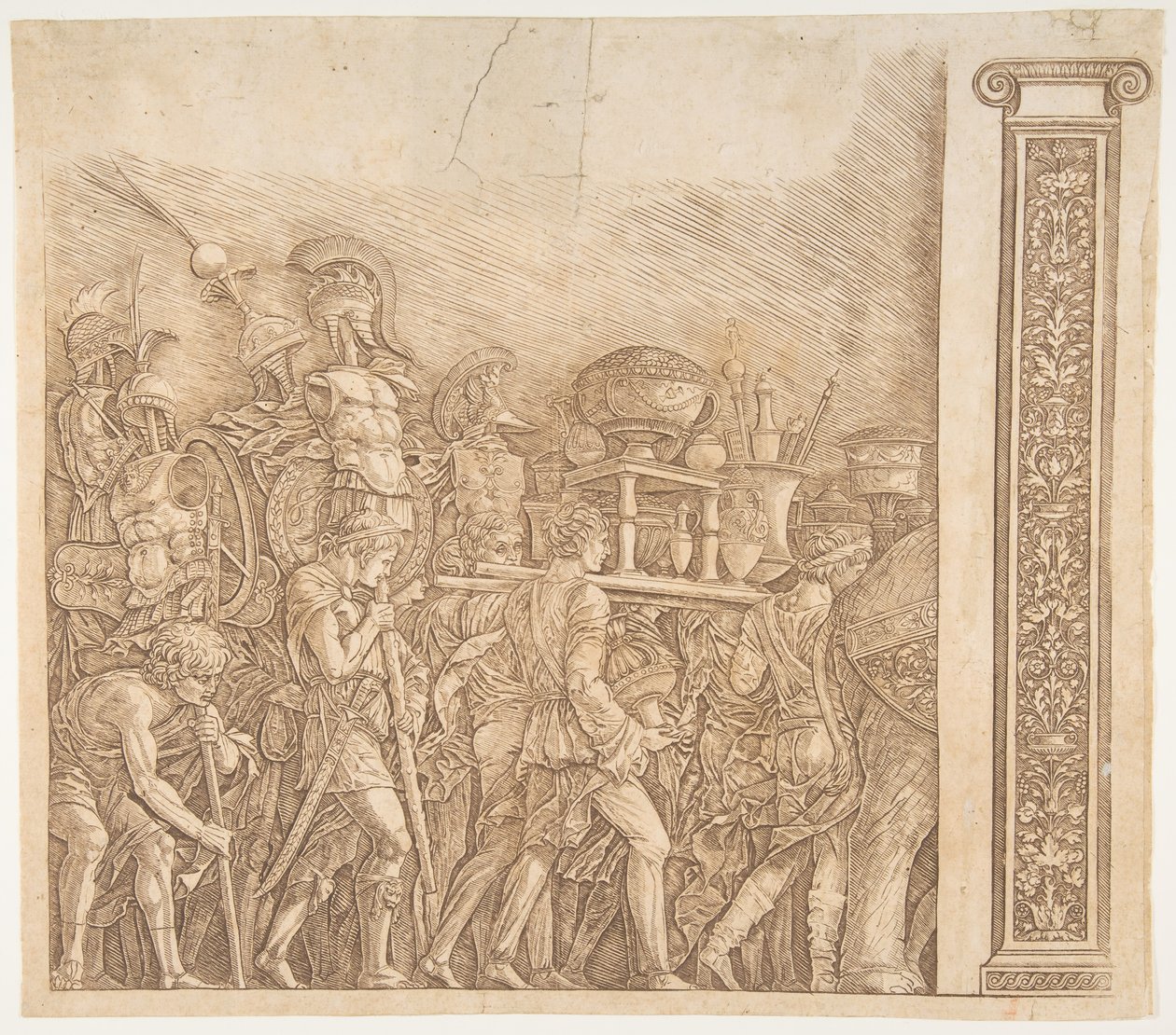 Triumf af Cæsar: Korseletbærerne, ca. 1490. af Unbekannt