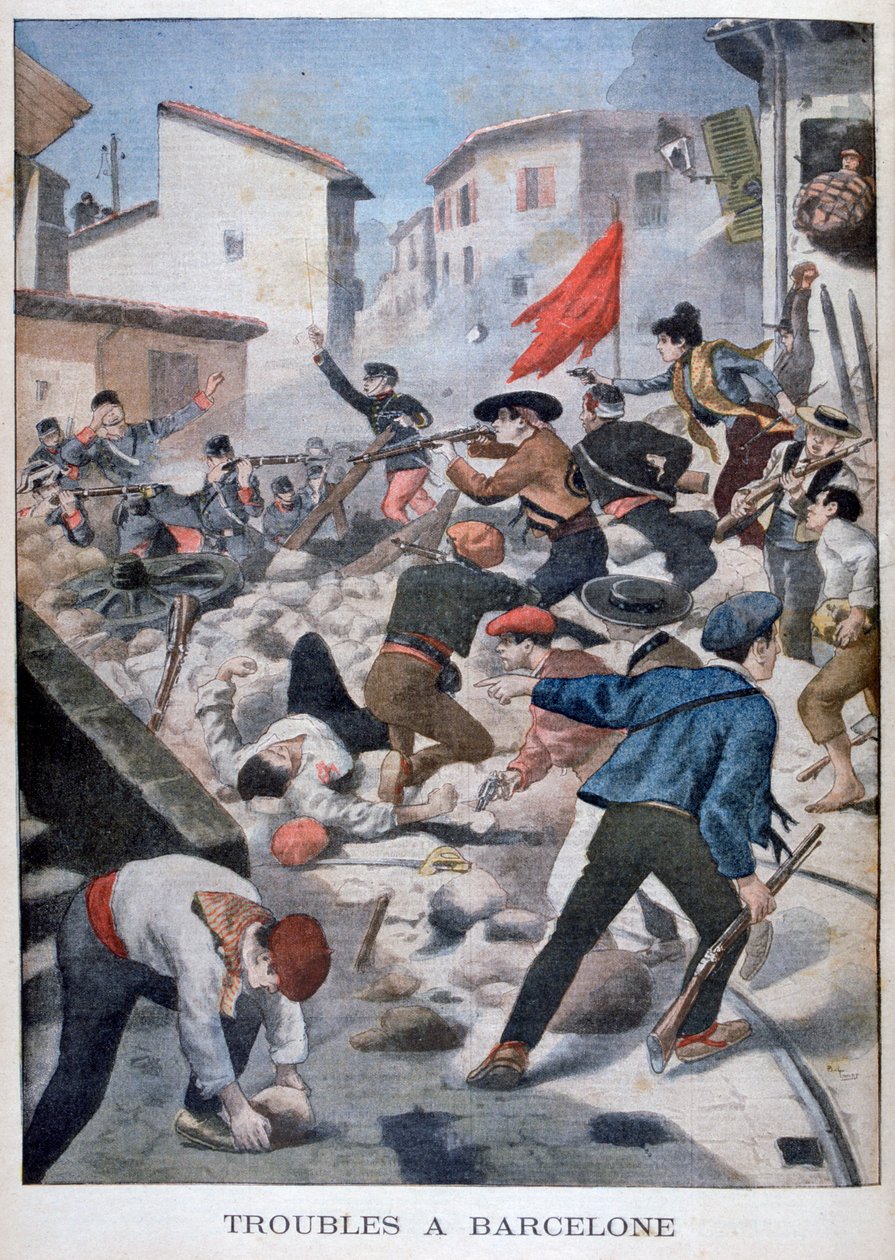 Problemer i Barcelona, 1902 af Unbekannt