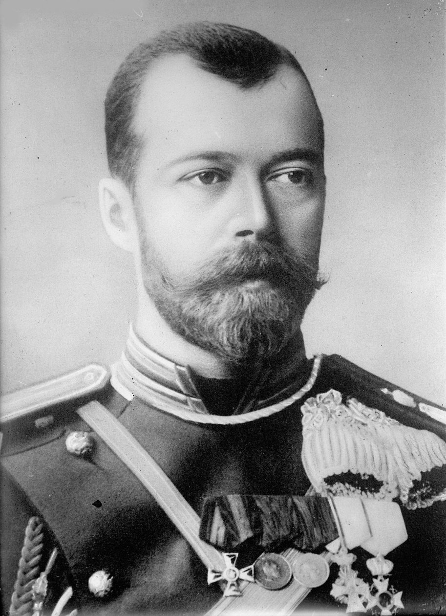 Zar Nicholas II af Rusland, 1914. af Unbekannt