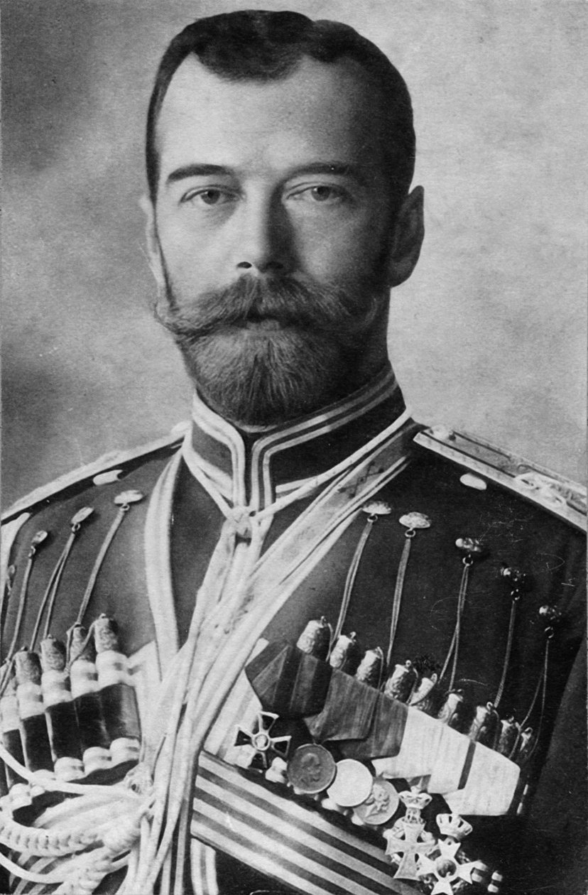 Zar Nikolaj II af Rusland, ca. 1900 af Unbekannt