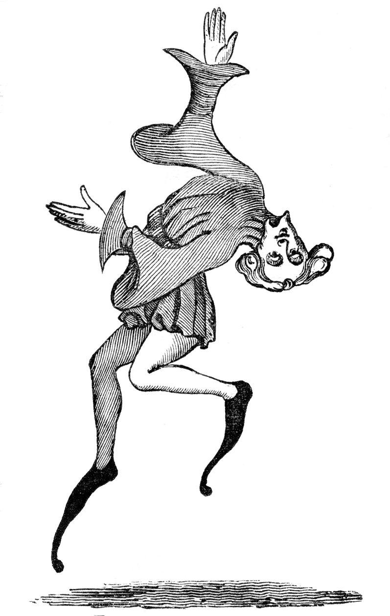 Tumbling, 14. århundrede, 1833 af Unbekannt