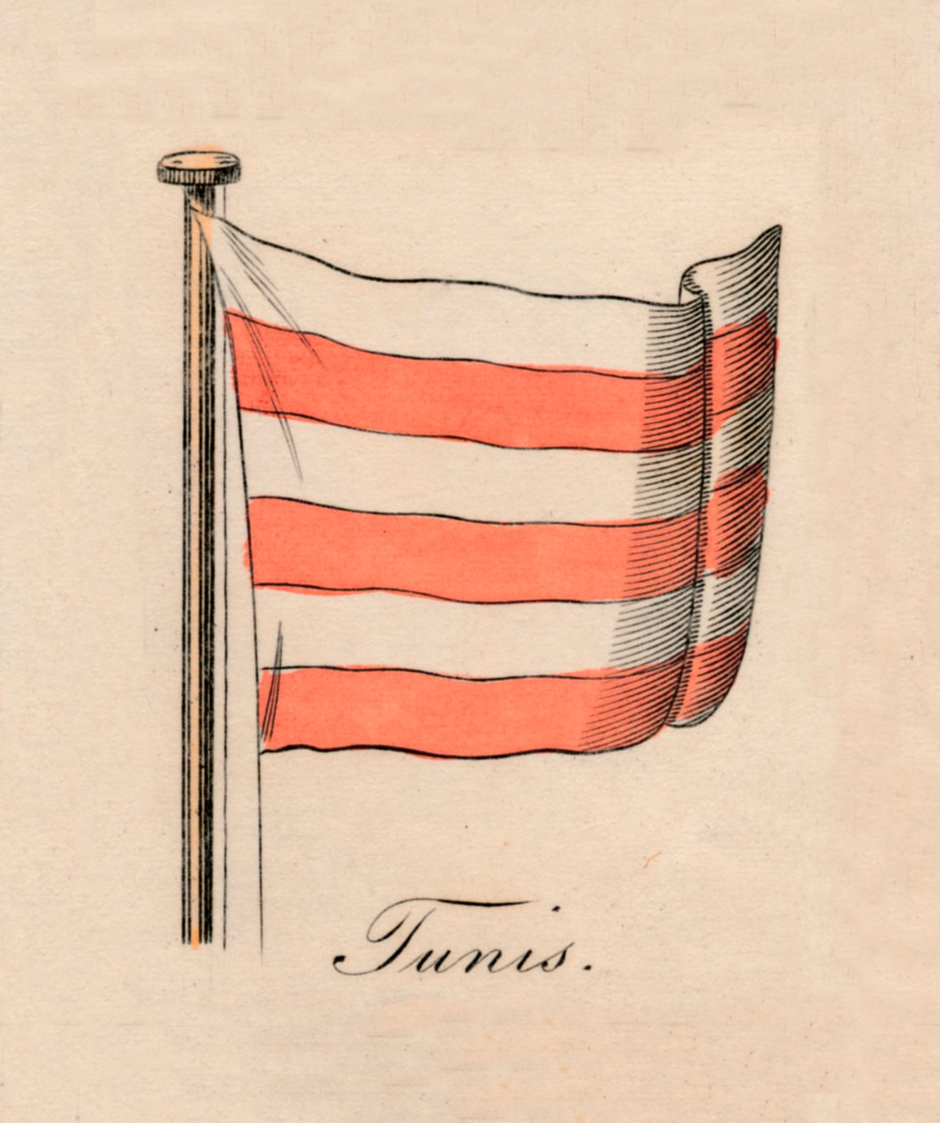 Tunis, 1838 af Unbekannt