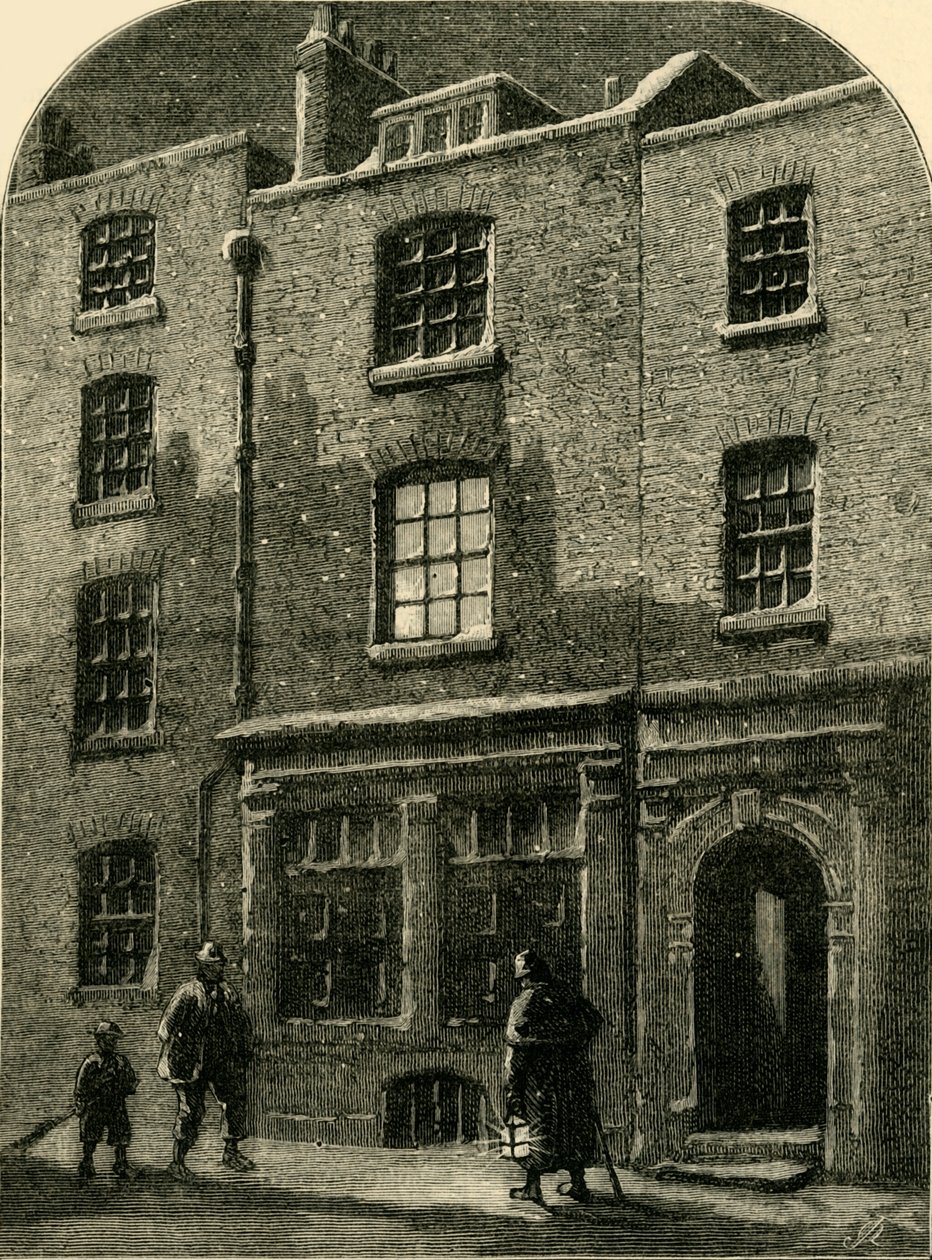Turners House i Maiden Lane, 1881. af Unbekannt