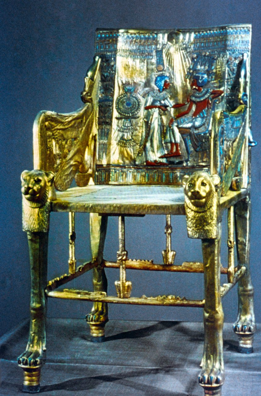 Tutankhamen stol, Egypten af Unbekannt