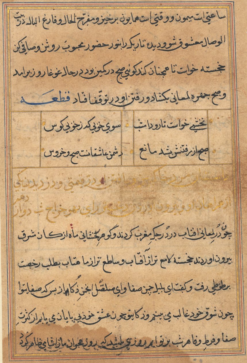 Tuti-Nama fortællinger om en papegøje, ca. 1560. af Unbekannt