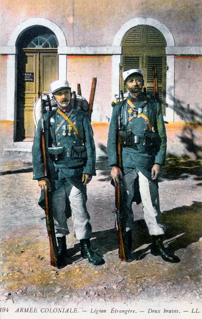 To franske fremmedlegionærer, det 20. århundrede af Unbekannt