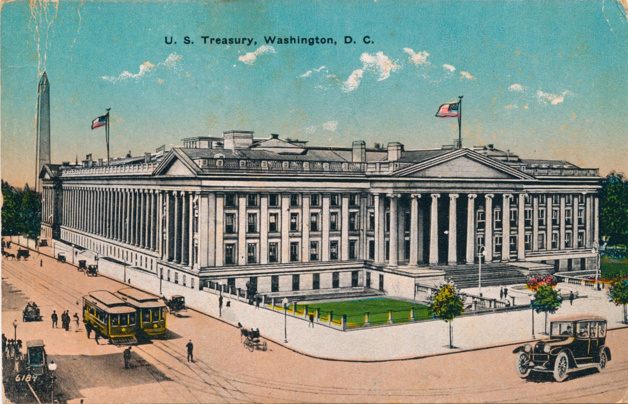U.S. Treasury, Washington, DC, c1920