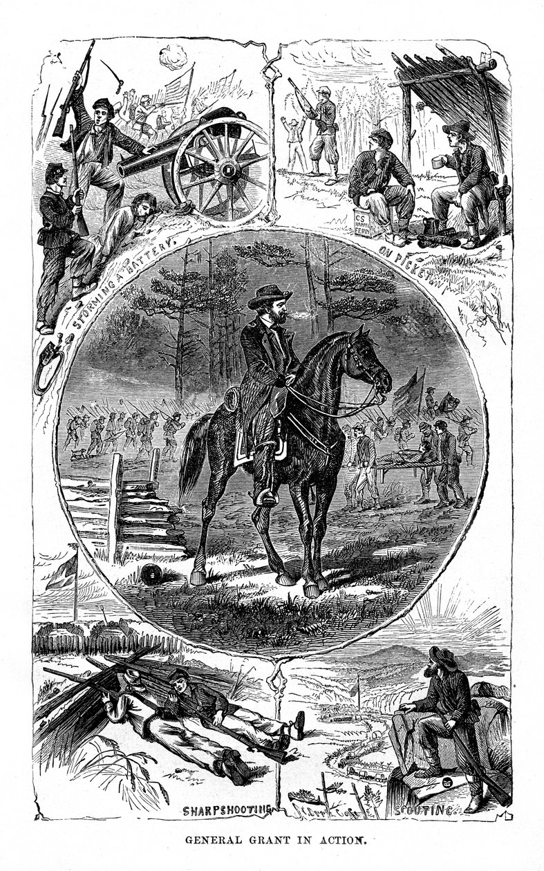Ulysses S Grant, 18. præsident for USA, 1872 af Unbekannt