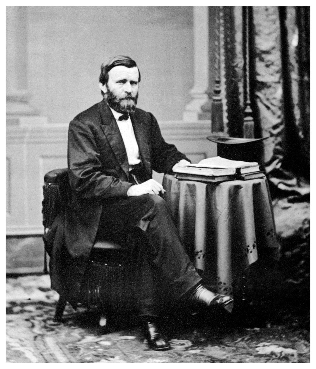 Ulysses S Grant, 18. præsident for USA, c1869 1955 af Unbekannt