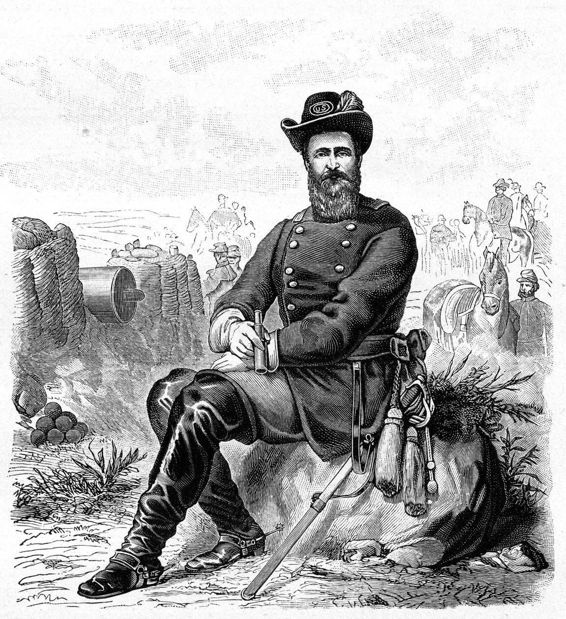 Ulysses S Grant, amerikansk soldat og statsmand fra det 19. århundrede, 1900 af Unbekannt
