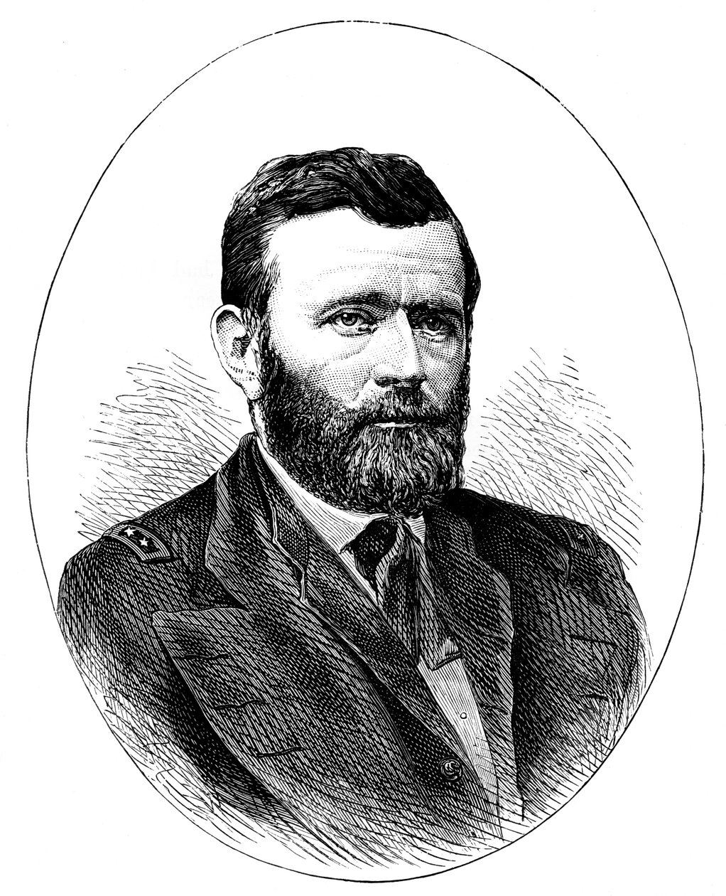Ulysses S Grant, amerikansk general og 18. præsident for USA, 1888 af Unbekannt