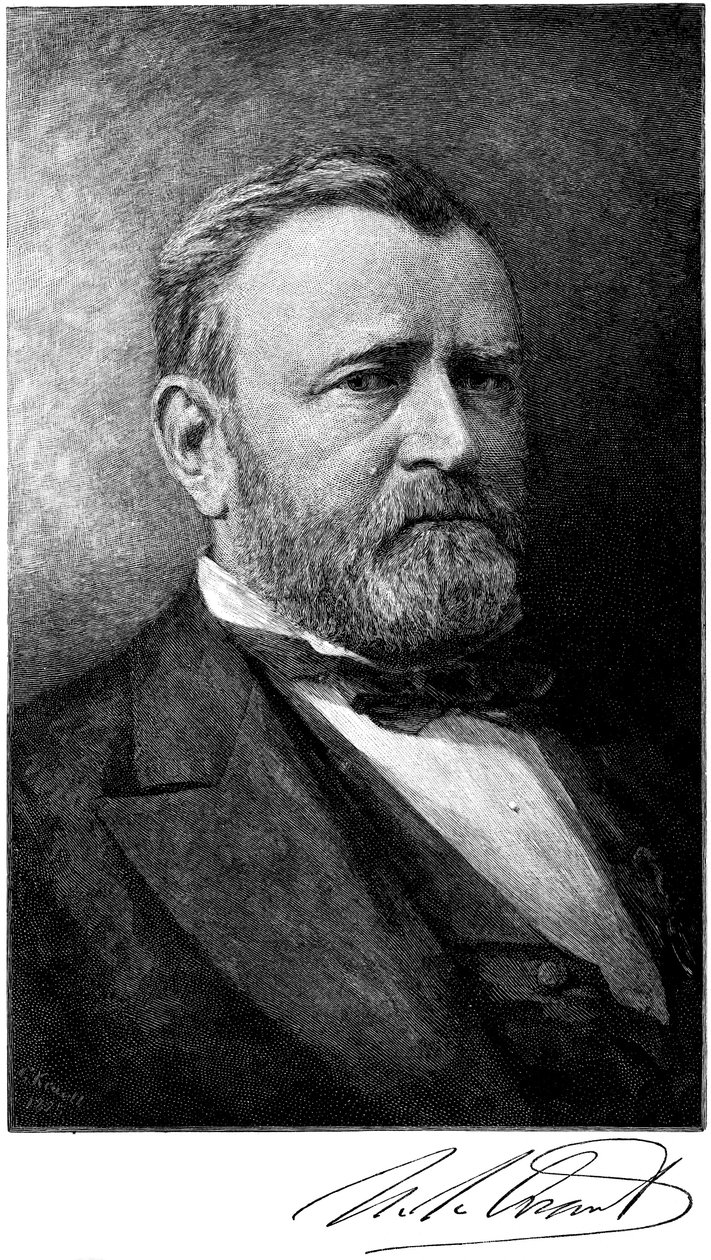 Ulysses S Grant, amerikansk soldat og statsmand, slutningen af det 19. århundrede af Unbekannt