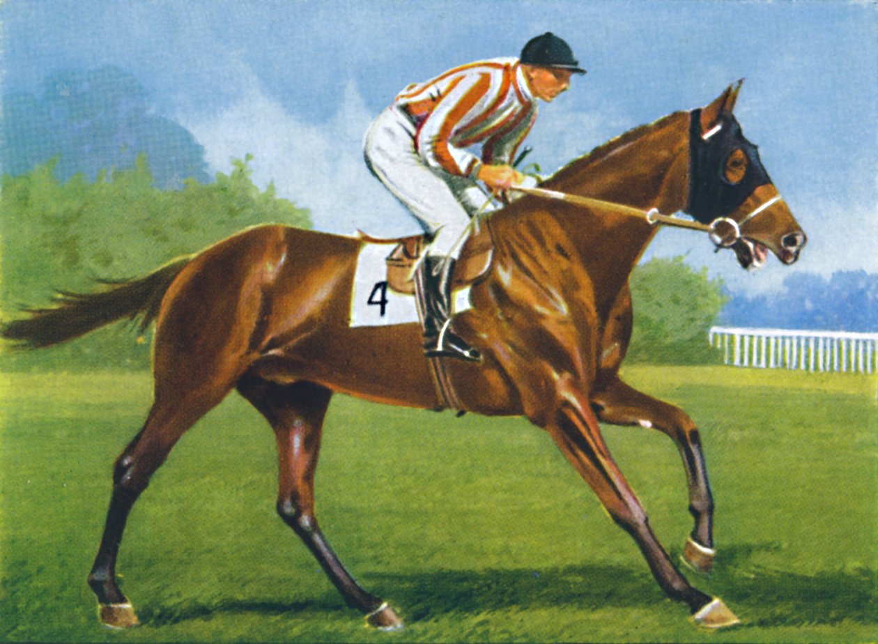 Unbreakable, Jockey: P. Beasley, 1939 af Unbekannt