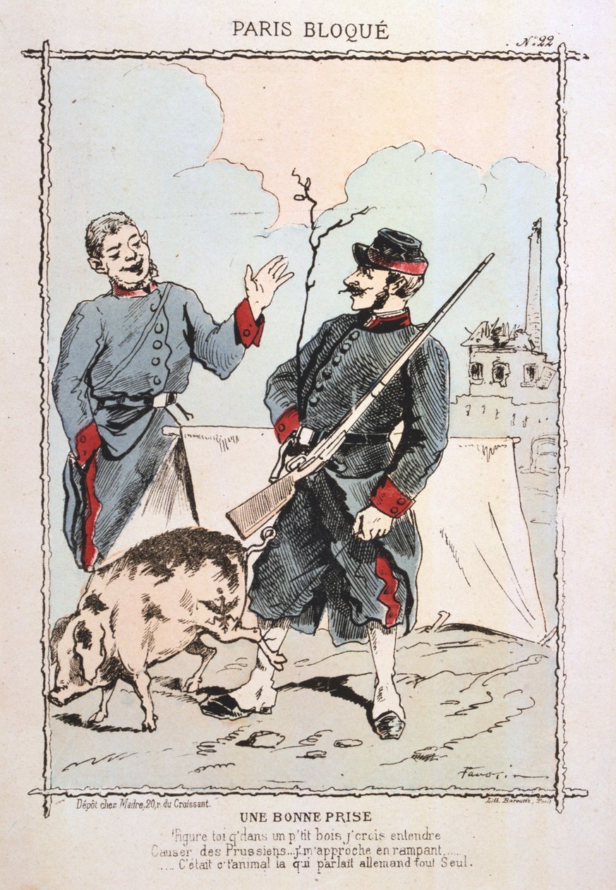 En god fangst, 1870-1871 af Unbekannt