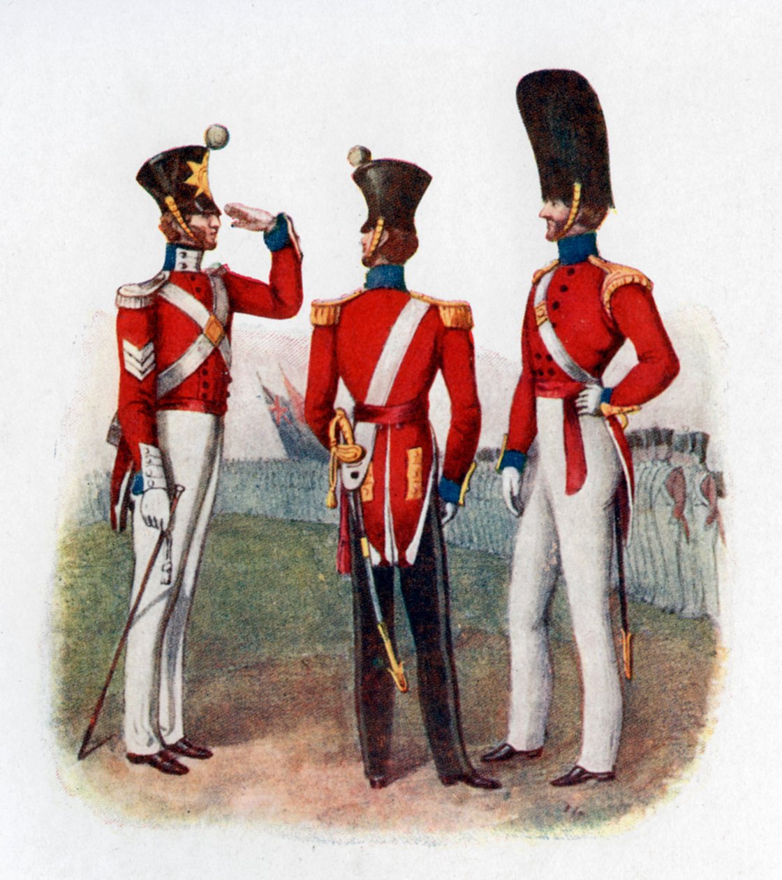 Uniform af 86. Regiment, 1842 1904 af Unbekannt
