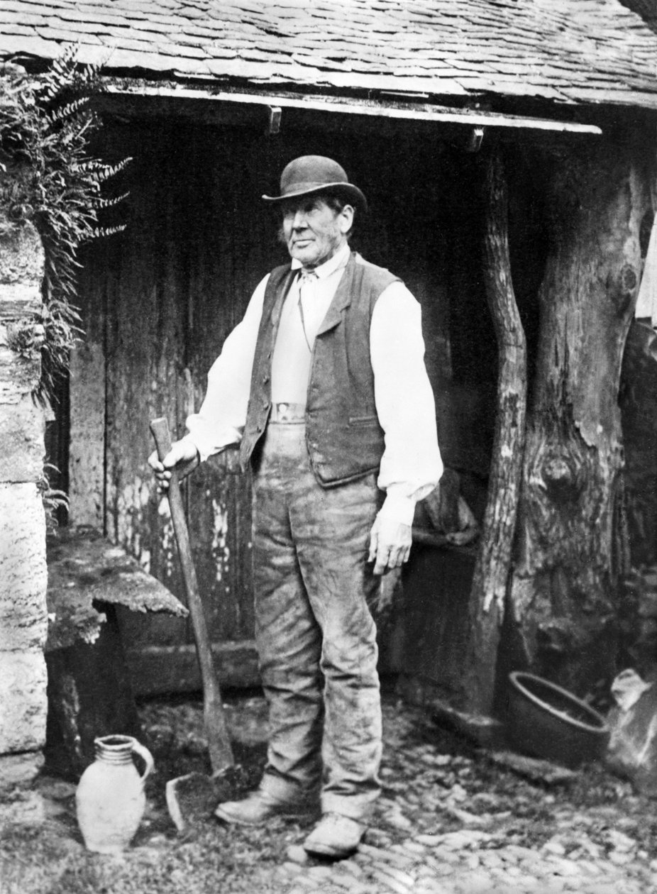 Storbritannien: En Devon Woodlander. c1890 af Unbekannt