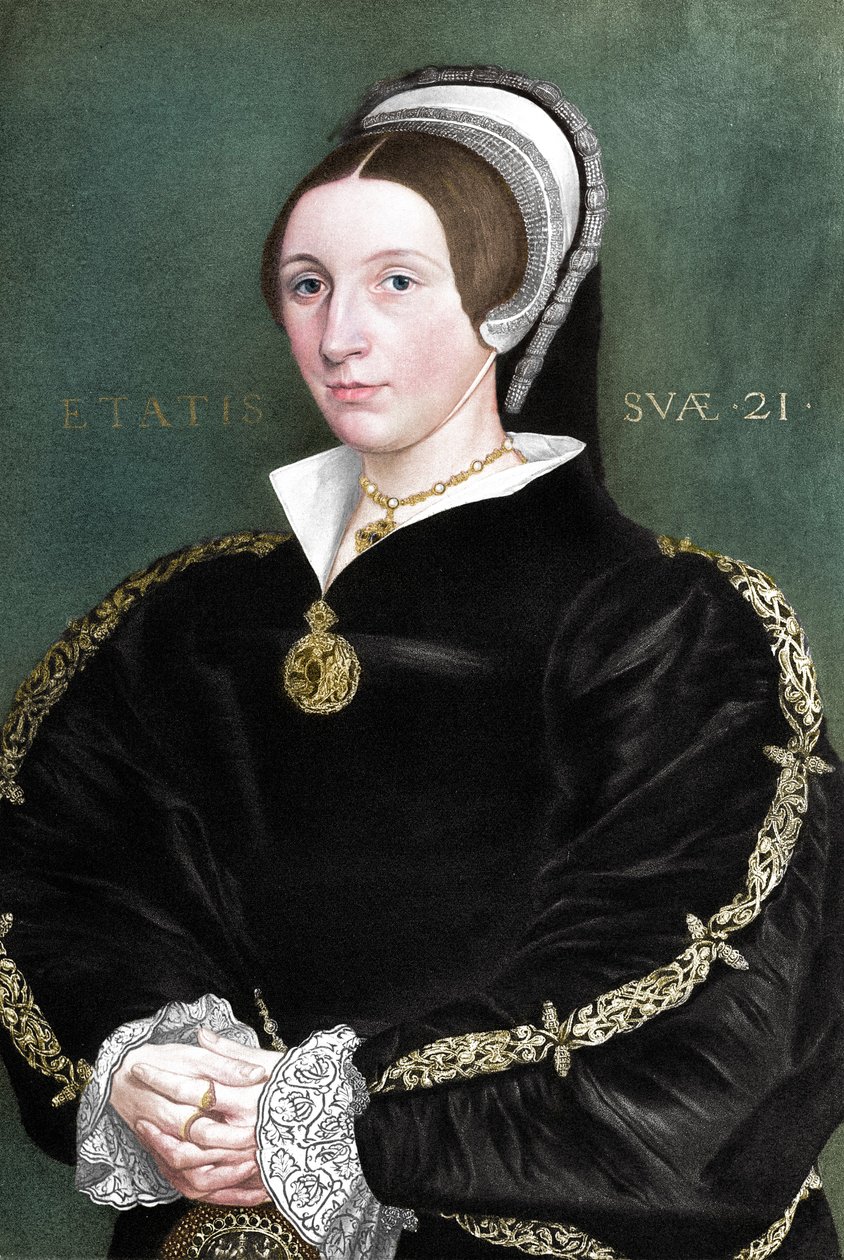 Ukendt kvinde, der tidligere menes at være Catherine Howard, 1902 af Unbekannt
