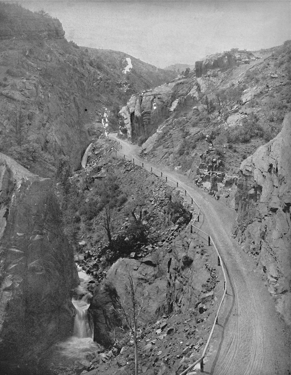 Ute Pass, Colorado, c1897. af Unbekannt