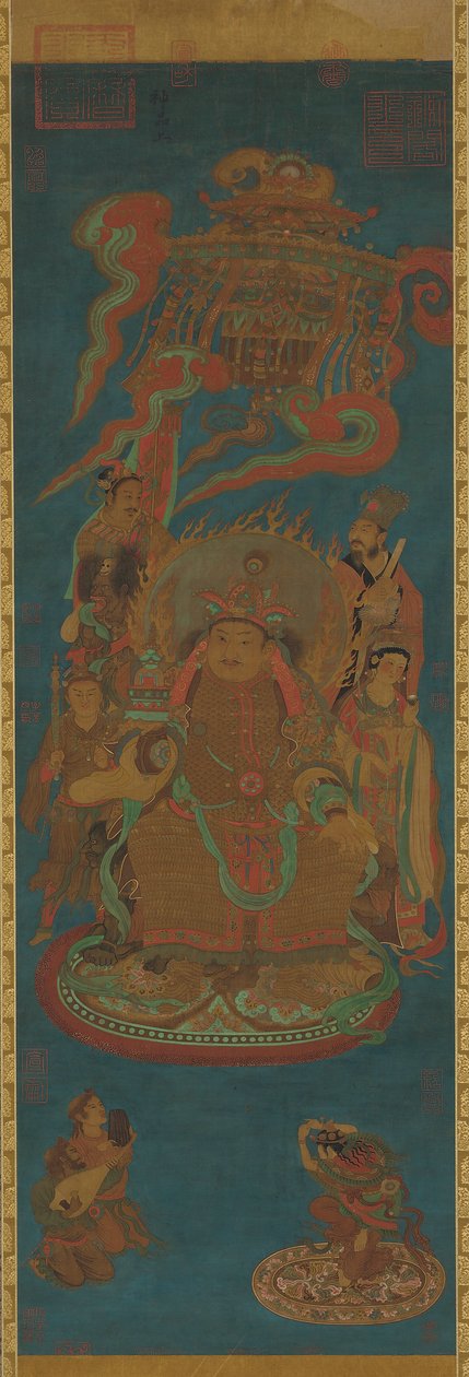 Vaisravana, Nordens vogterkonge, Yuan- eller Ming-dynastiet, 1300-tallet. af Unbekannt
