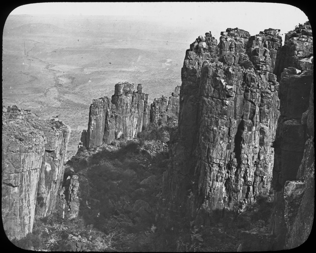 Valley of Desolation, Sydafrika, c1890 af Unbekannt