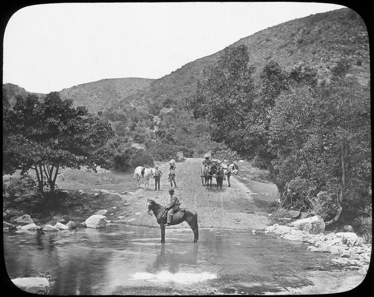 Van Stadens Pass, Sydafrika, c1890 af Unbekannt