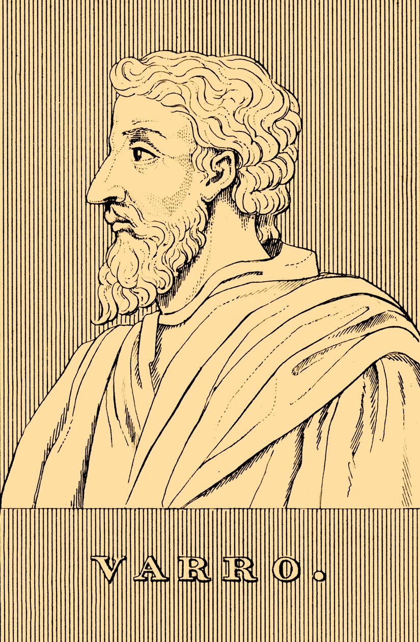 Varro, 116-27 f.Kr., 1830 af Unbekannt