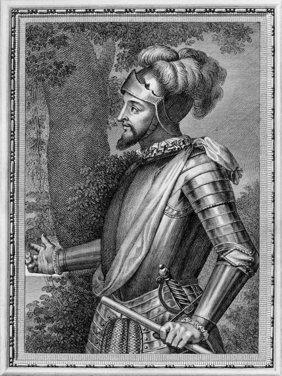 Vasco Núñez de Balboa 1475-1519 Fra portrætter af illustere spaniere, 1791 af Unbekannt
