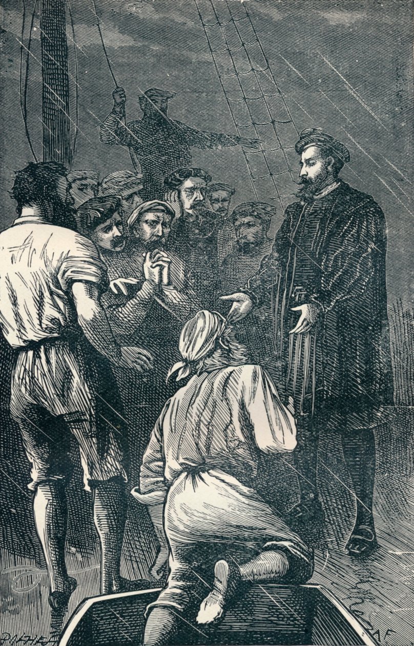 Vasco da Gama nægter at vende tilbage igen, 1904 af Unbekannt