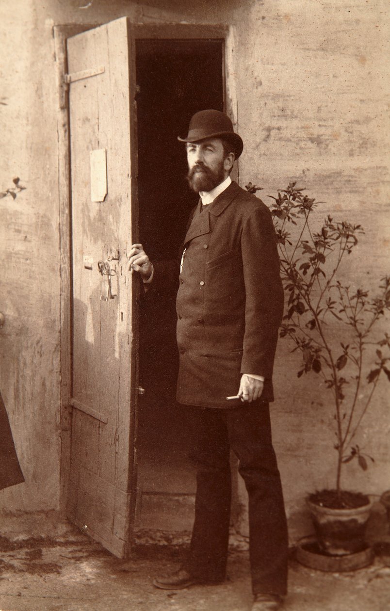 Vasily Polenov, russisk kunstner, 1884 af Unbekannt