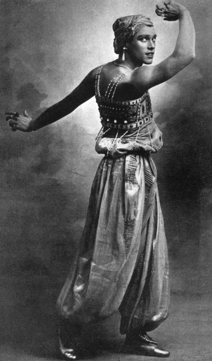 Vaslav Nijinsky, russisk balletdanser og koreograf af Unbekannt