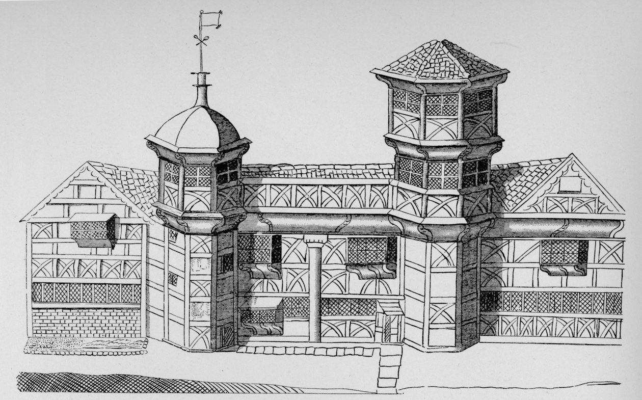 Vaux Hall Manor House, c1813, 1912 af Unbekannt