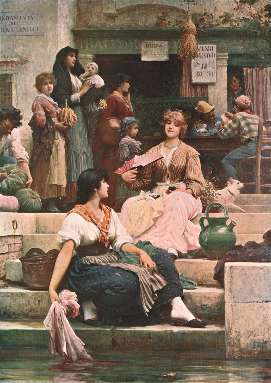 Venetianere, 1885, c1902. af Unbekannt