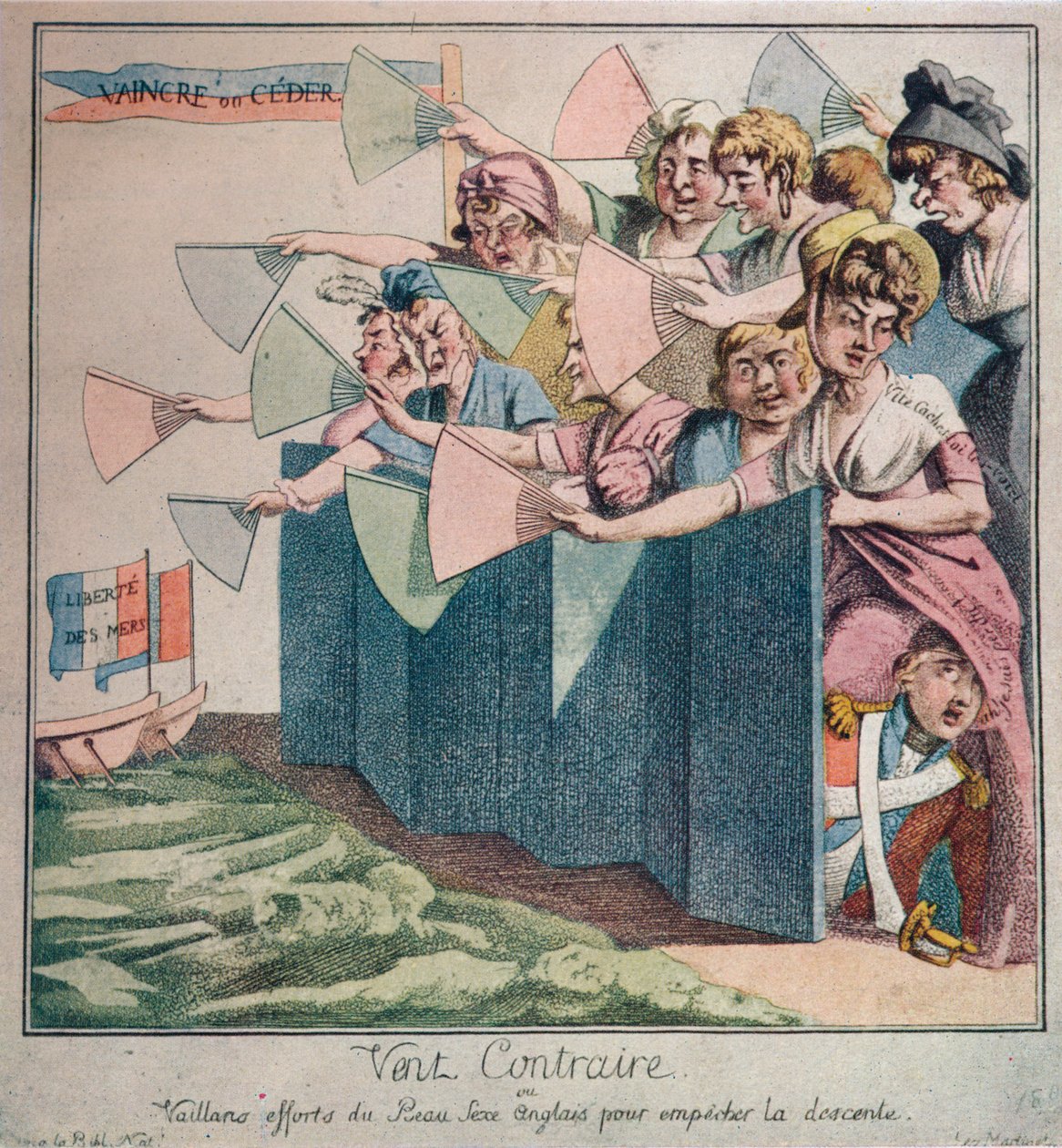 Modvind, c1800-tallet af Unbekannt