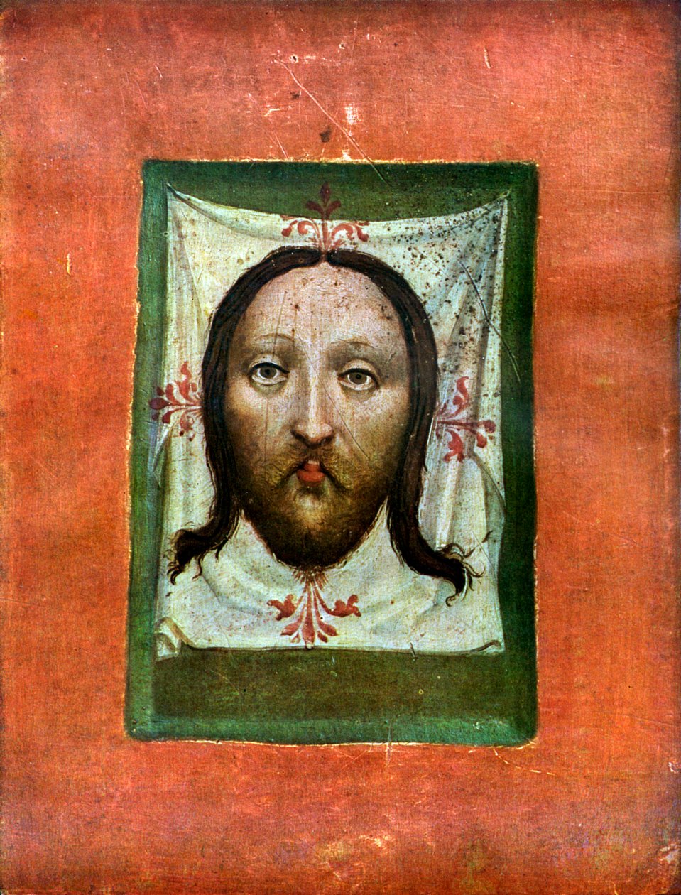 Vera Icon, bagpanel af Wiener Madonna, c1470 1955 af Unbekannt