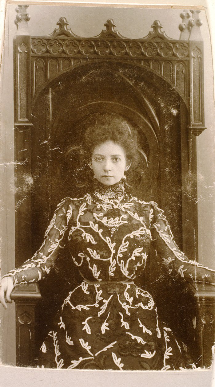 Vera Komissarzhevskaya, russisk skuespillerinde, 1900-tallet af Unbekannt