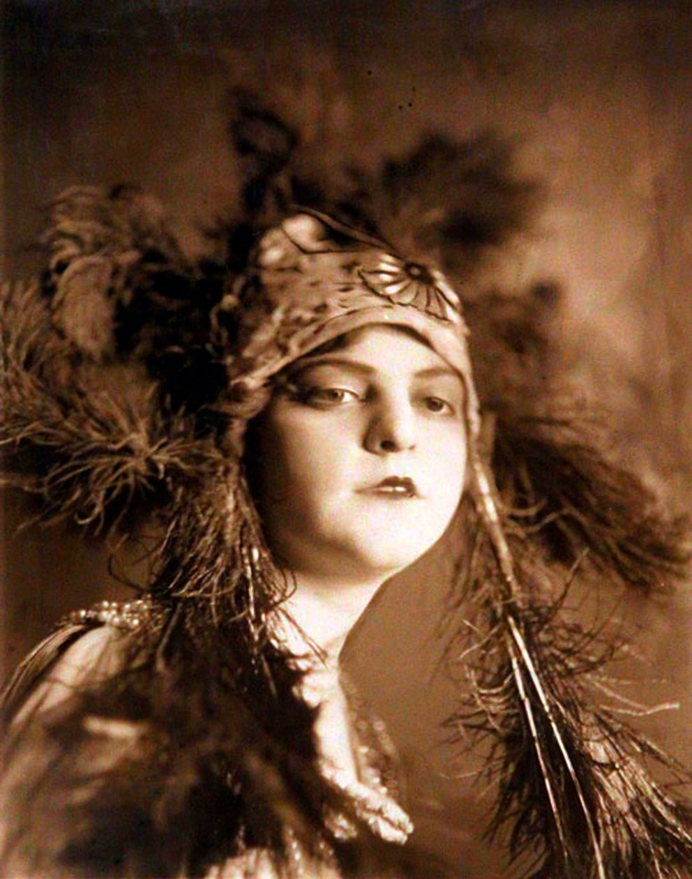 Vera Nemchinova, russisk balletdanserinde, 1910