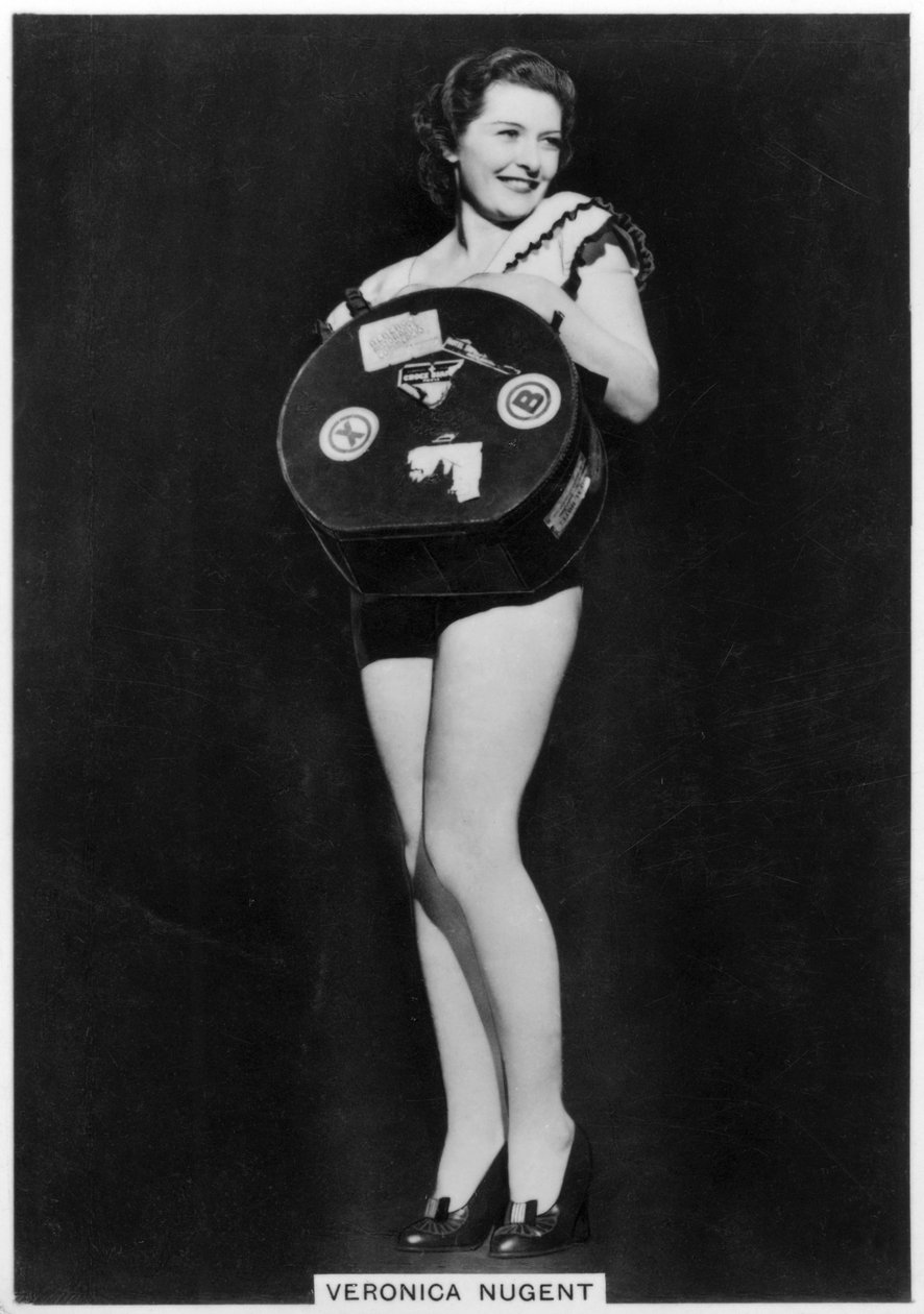 Veronica Nugent, skuespillerinde, c1936-c1939 af Unbekannt