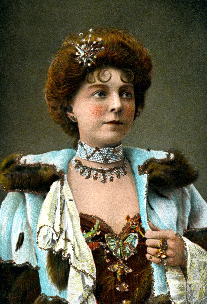 Vesta Tilley 1864-1952, engelsk music hall entertainer, begyndelsen af det 20. århundrede af Unbekannt