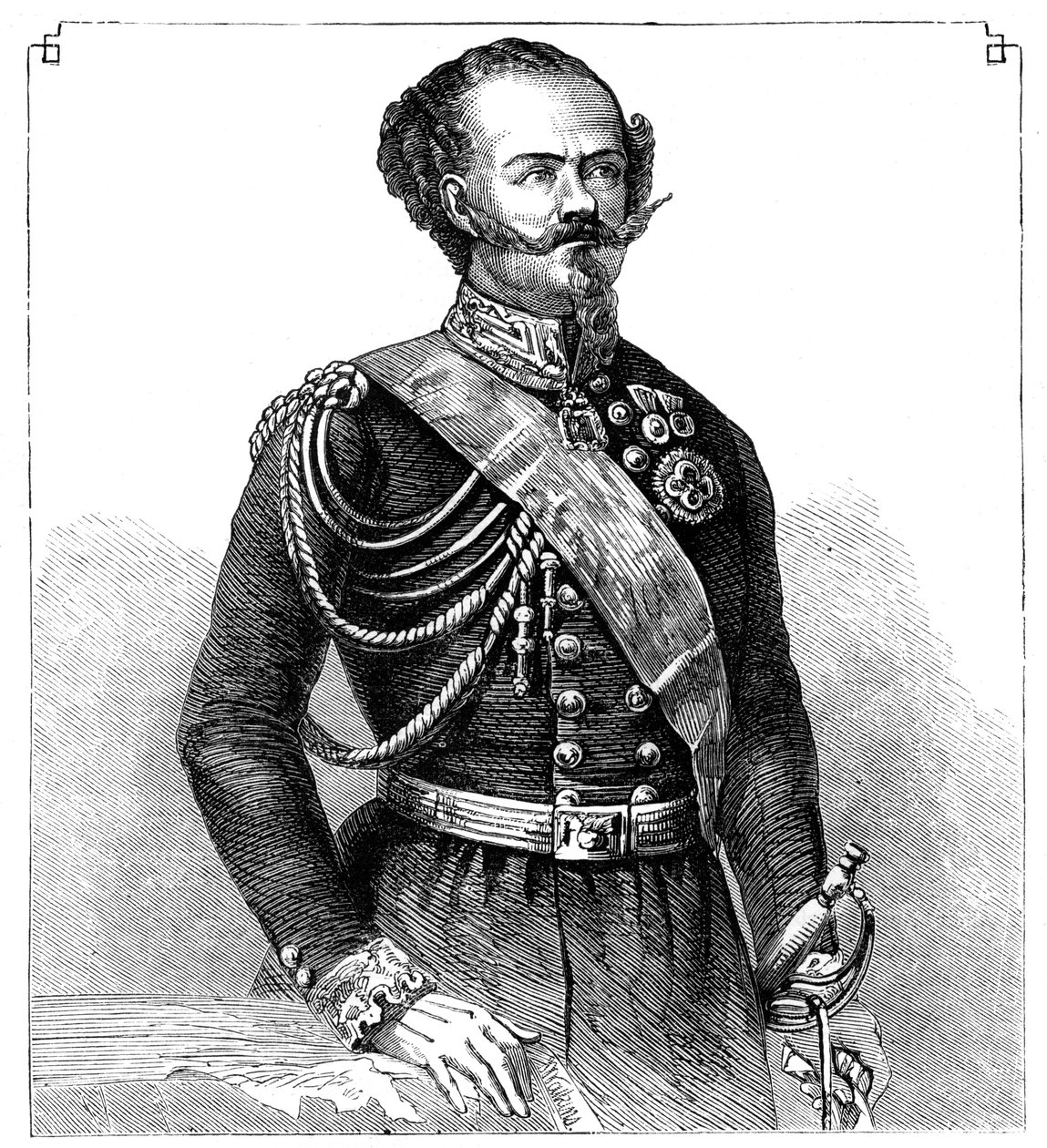 Victor Emmanuel II, konge af Italien af Unbekannt