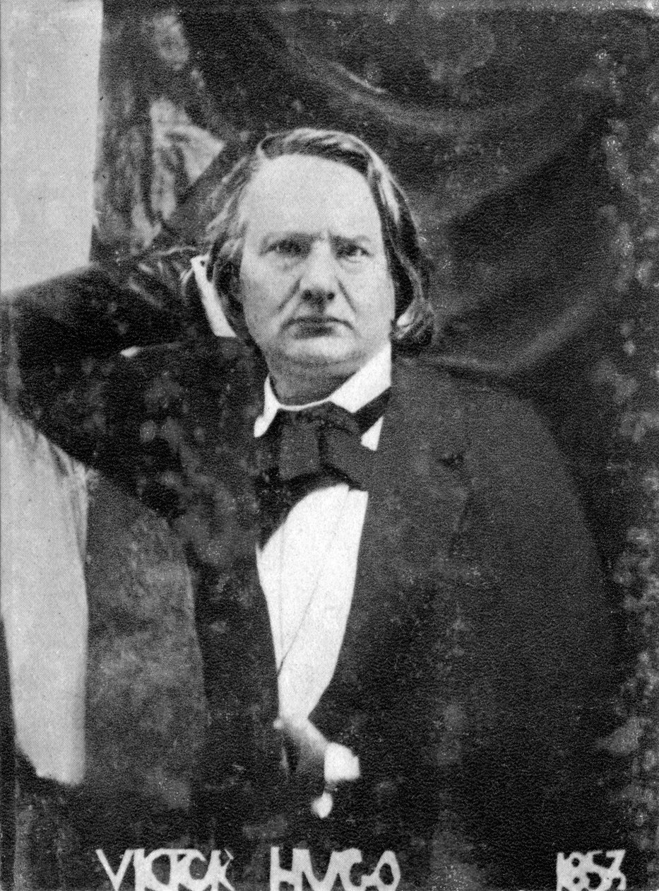 Victor Hugo, fransk digter, dramatiker og romanforfatter, 1853 af Unbekannt